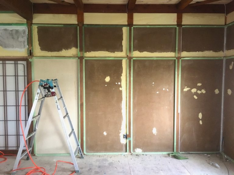 【DIY】和室の砂壁をモダンにおしゃれリフォームする | DIYリノベーション