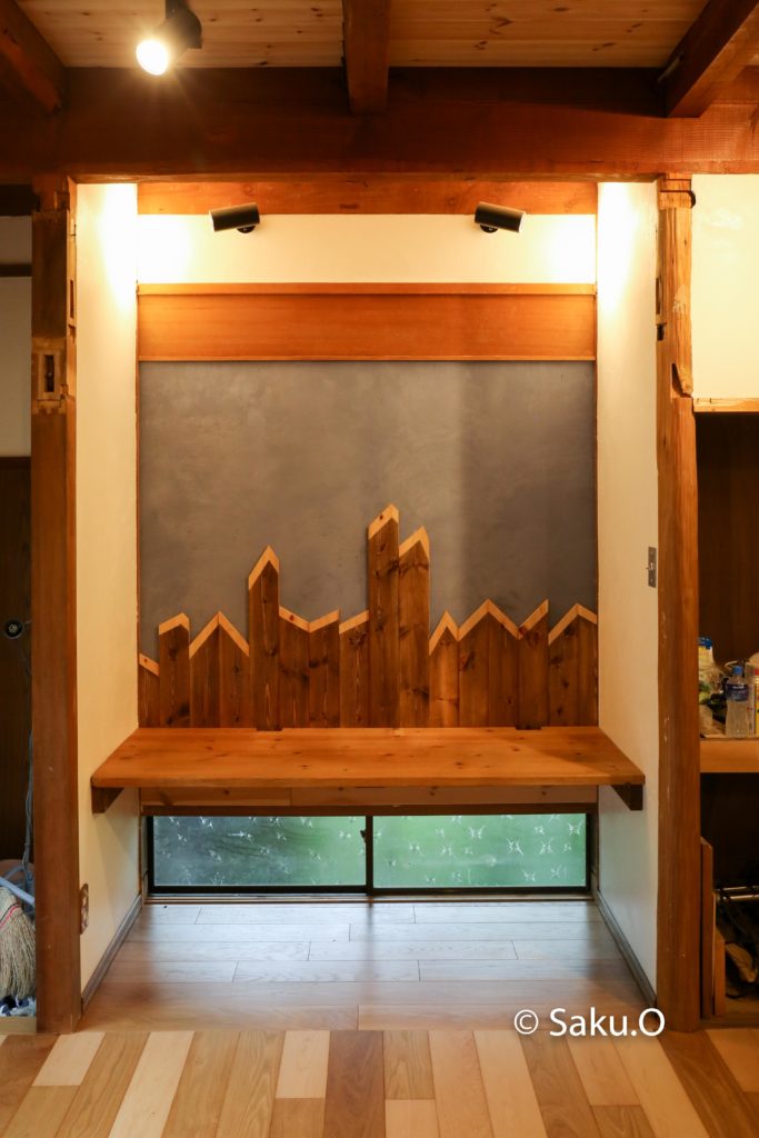 魅力的な 床の間 框付床板 ケヤキｘ框ケヤキ 1820x900x100 DIY